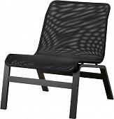 Стул-кресло Ikea Нольмира (черный) 503.841.90
