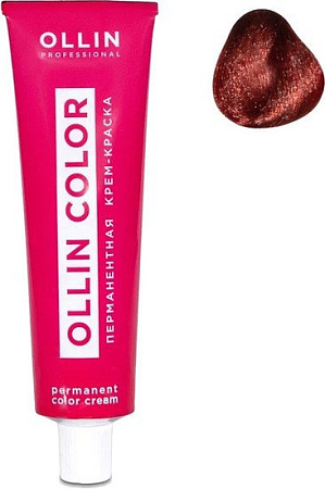 Крем-краска Ollin Professional Color перманентная 7/5 русый махагоновый 100 мл