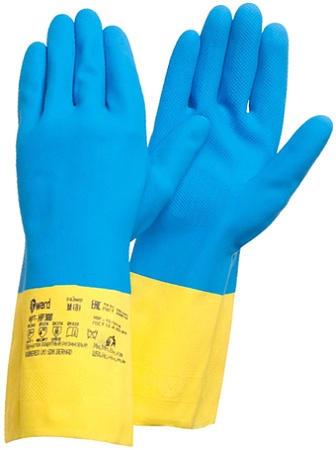 Латексные перчатки Gward К80Щ50 HP300-M (M)