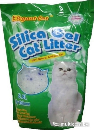 Наполнитель Elegant Cat с запахом яблока (3.8 л)