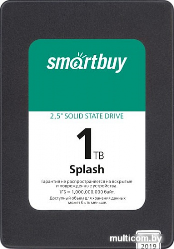 SSD Smart Buy Splash 2019 1TB SBSSD-001TT-MX902-