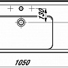 Умывальник Laufen PRO 813958 105x48