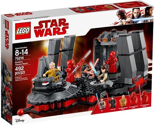 Конструктор LEGO Star Wars 75216 Тронный зал Сноука