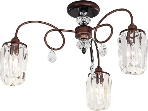Люстра Citilux Синди CL330133 (коричневый)