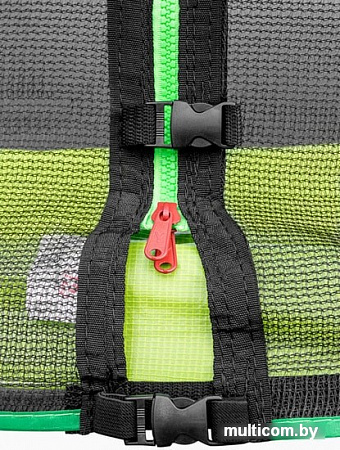 Батут Alpin 4.90 м с защитной сеткой и лестницей