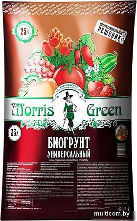 Грунт Morris Green Универсальный с биогумусом (33 л)