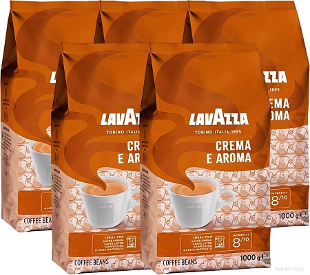 Кофе Lavazza Crema e Aroma в зернах 5х1 кг