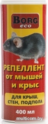 Средство от вредителей Borg Eco Репеллент от мышей и крыс 400 мл