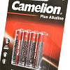 Батарейка Camelion LR03 Plus Alkaline BL-4 LR03-BP4 4 шт