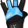 Перчатки для фитнеса Indigo SB-16-8128 (L, черный/синий)