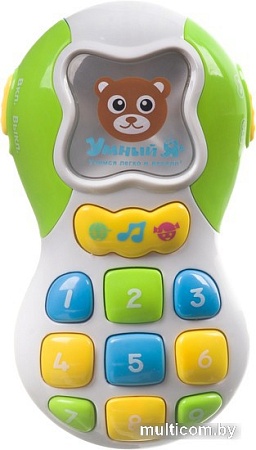 Интерактивный планшет Zhorya Умный Я Веселый телефончик Б93452