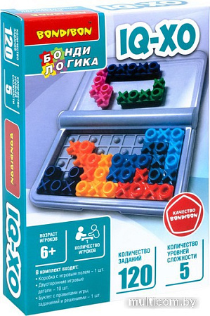 Настольная игра Bondibon БондиЛогика IQ-Xo ВВ5843