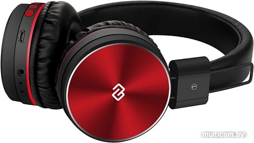 Наушники Digma BT-12 (красный/черный)
