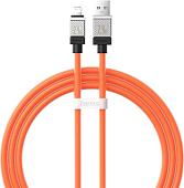 Кабель Baseus CoolPlay Series Fast Charging Data Cable 2.4A USB Type-A - Lightning (1 м, оранжевый)