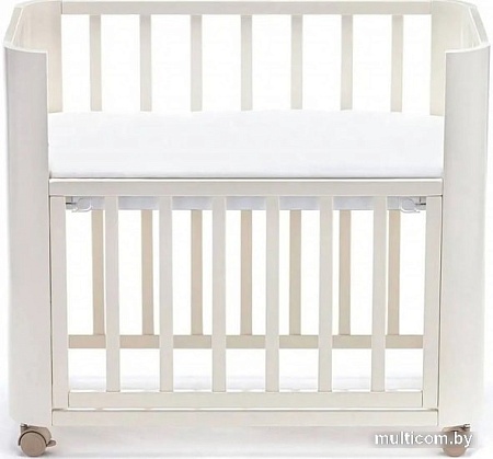 Приставная детская кроватка Nuovita Accanto Ferrara (ваниль)