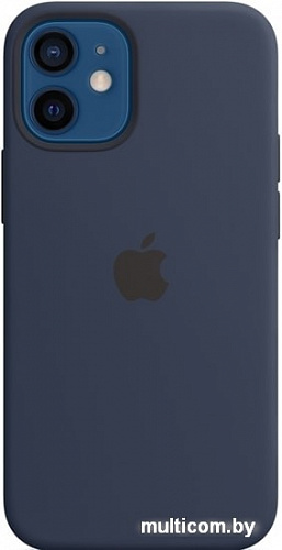 Чехол Apple MagSafe Silicone Case для iPhone 12 mini (темный ультрамарин)