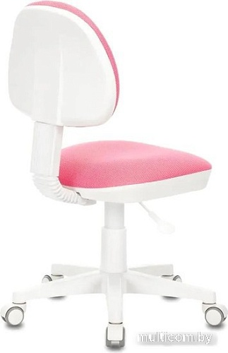 Компьютерное кресло Бюрократ KD-3 (розовый TW-13A/пластик белый)