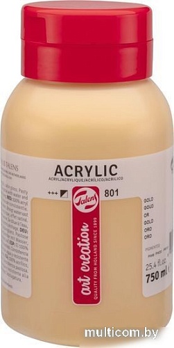 Акриловая краска Talens Art Creation 801 3574801M (золото)