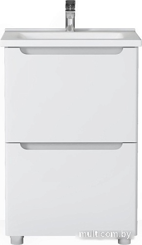 Raval Тумба под умывальник Raval Easy 60 напольный Eas.01.60/N/W/RL (белый)