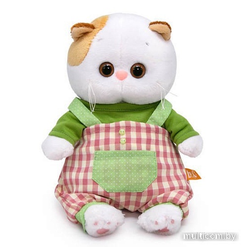Классическая игрушка BUDI BASA Collection Кошечка Ли-Ли Baby в штанишках на лямочках и лонгсливе LB-107 (20 см)