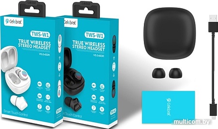 Наушники Celebrat W1 (белый)