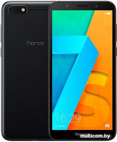 Смартфон Honor 7S (черный)