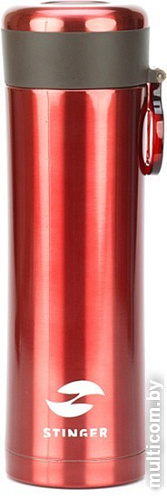 Термокружка Stinger HW-420-32-7620 0.42л (красный металлик)