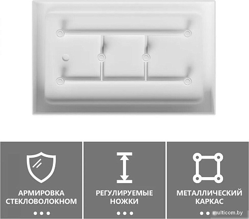 Душевой поддон Abber AD3C128 120х80