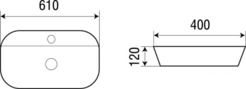 Умывальник WeltWasser Elbach 2203