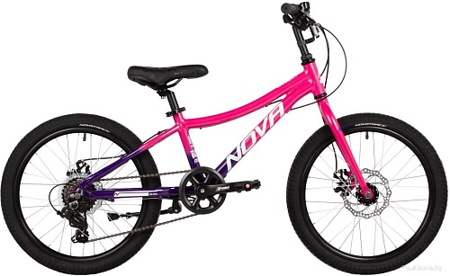 Детский велосипед Novatrack Katrina 6.D 20AHD.KATRINA.VPR5 (розовый)