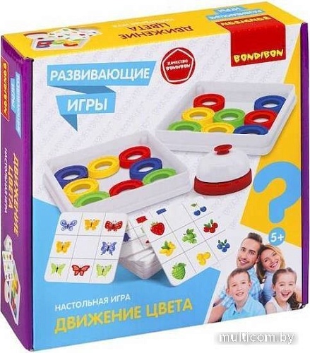 Развивающая игра Bondibon Движение цвета ВВ5663