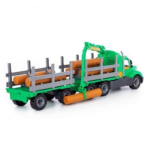 Полесье Майк автомобиль-лесовоз с прицепом 58539