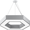 Подвесная люстра ЭРА Geometria Hexagon SPO-124-W-40K-051 Б0058882