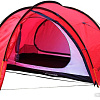 Треккинговая палатка Talberg Marel 2 Pro (красный)