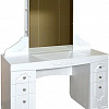 Туалетный столик с зеркалом Ивару Мария-Луиза 10 (бодега белый/МДФ бодега белый)