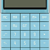 Калькулятор Deli Nusign ENS041 (синий)