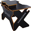 Геймерский стол VMM Game Space 120 Dark оранжевый BASE ST-1-BS-1-BOE-120SET