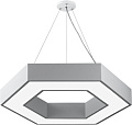 Подвесная люстра ЭРА Geometria Hexagon SPO-124-W-40K-051 Б0058882