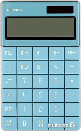 Калькулятор Deli Nusign ENS041 (синий)