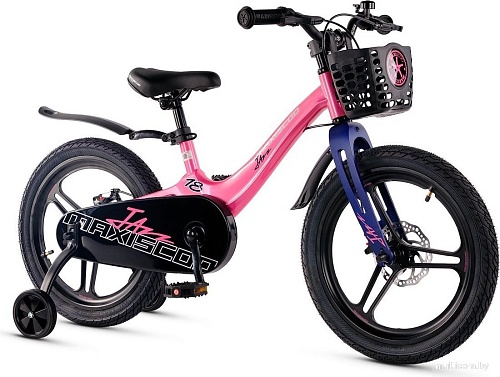 Детский велосипед Maxiscoo Jazz Pro 18 2025 MSC-J1842P (розовый сапфир, разобранный)