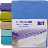 Постельное белье Альвитек Махровая на резинке 140x200x20 ПМР-ЛАЗУ-140 (лазурь)