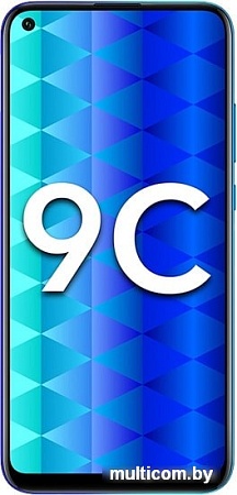 Смартфон HONOR 9С AKA-L29 4GB/64GB (ярко-голубой)