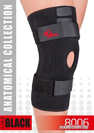 Ортез коленный MEK 8006 (XXL, черный)
