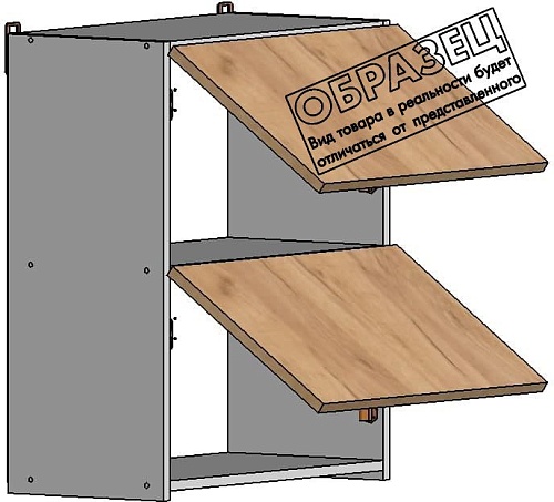 Готовая кухня Интермебель Микс Топ-32 1.6м без столешницы (графит серый)