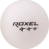 Мяч для настольного тенниса Roxel Prime (белый, 3 звезды, 6 шт.)