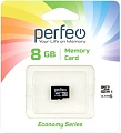 Карта памяти Perfeo microSDHC PF8GMCSH10ES 8GB