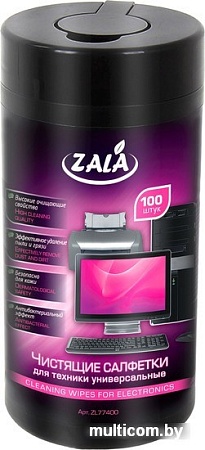 Влажные салфетки Zala ZL77400 (100 шт)