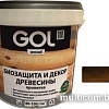 Пропитка GOL Wood Aqua Защитно-декоративная 0.9 кг (дуб)