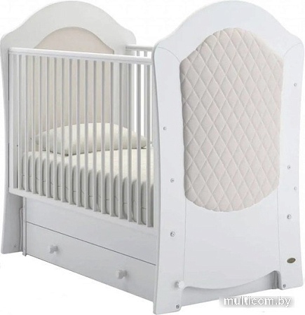 Классическая детская кроватка Nuovita Tempi Swing (белый)