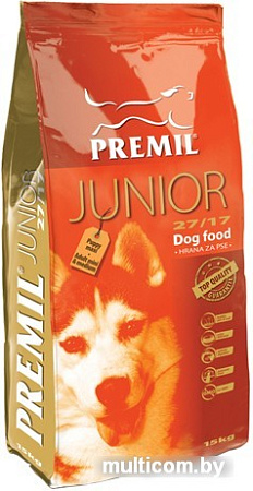 Корм для собак Premil Junior 3 кг